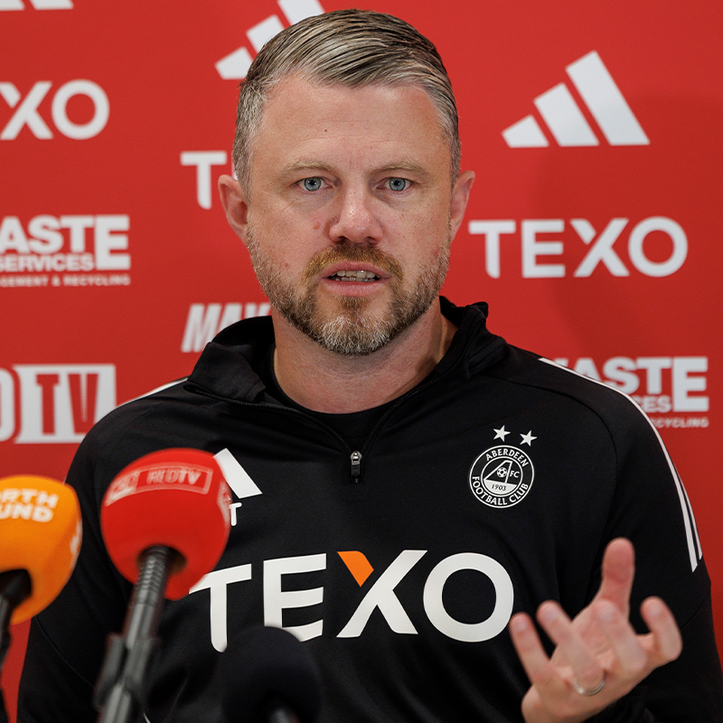 Back at home in front of the Red Army this weekend. RedTV subscribers can watch Jimmy Thelin's pre-match press conference in full now ⤵️