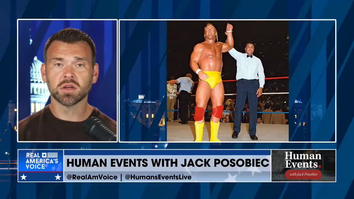 HULKAMANIA VS. NEW AMERICA: THE DEATH OF A SUPERSTAR, THE FIGHT FOR OUR SOUL @jackposobiec reflects on Hulk Hogan’s final stand—and how the icon of real America was booed by the globalist left. This wasn’t just wrestling. It was a warning.