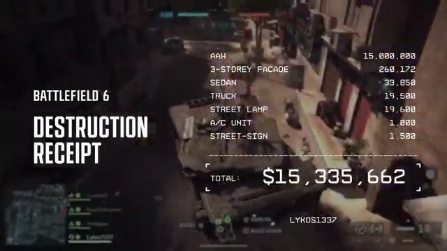 Think you can do better? Post your #BF6Receipts today and see how you stack up! 🔥