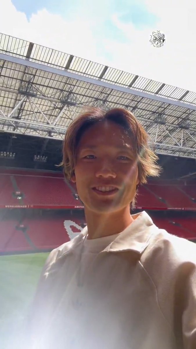 A message to the Ajax fans from Ko Itakura! 🤝