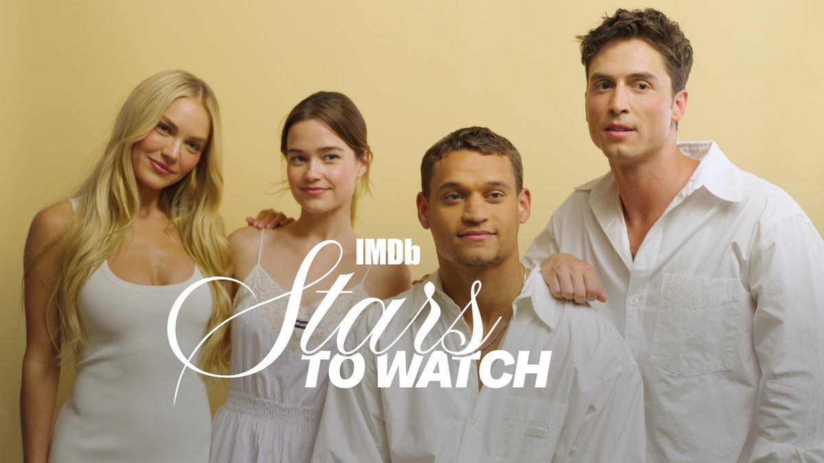 IMDb presents: Stars to Watch Episode 2 featuring Benito Skinner, Michelle Randolph, Sarah Catherine Hook, and Tyriq Withers. Don't miss our conversation with these rising stars — premiering August 14, 2025 exclusively on &amp; ⭐️