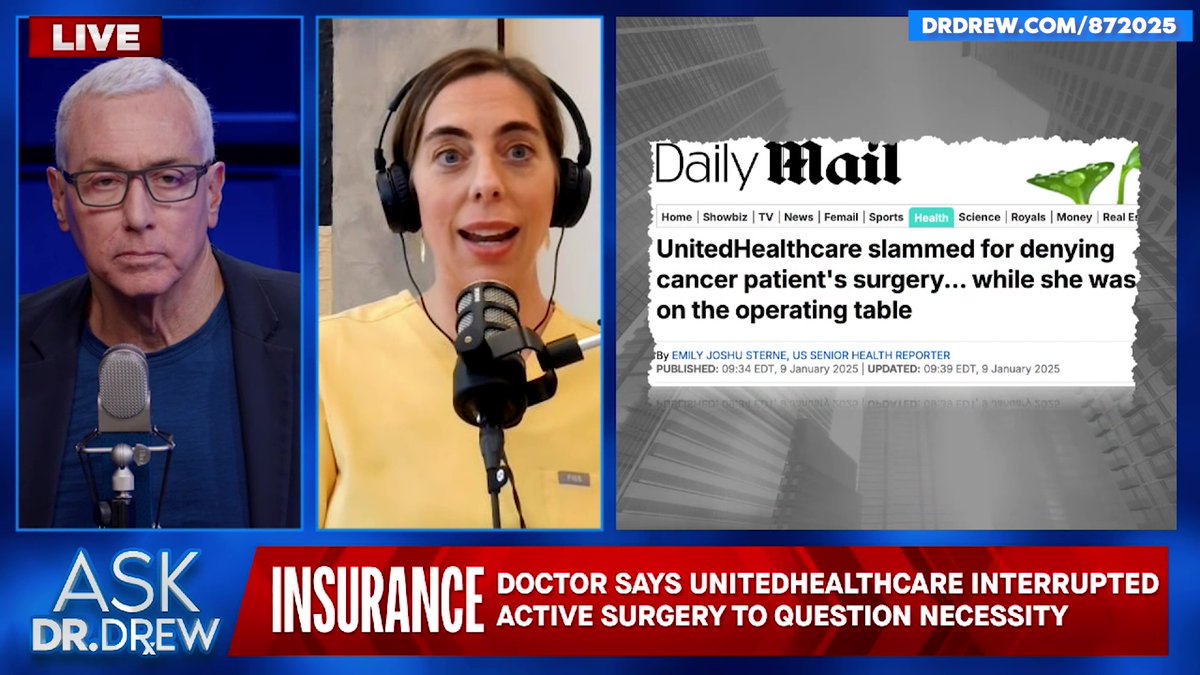 Dr. Elisabeth Potter MD says UnitedHealth pulled her from a cancer patient's surgery to question her coverage... while the patient was mid-operation. When she spoke up, they sent legal threats. This isn't new: I fought for a patient & their insurer threatened to drop the ENTIRE HOSPITAL.