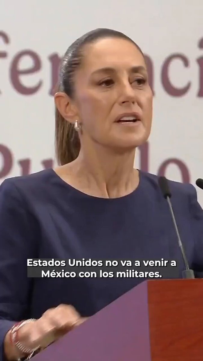 Following President Donald Trump's controversial directive authorizing military action against cartels designated as foreign terrorist organizations (FTOs), Mexican President Claudia Sheinbaum stated that Mexico faces no threat of U.S. military intervention as part of the U.S. security strategy. She emphasized, "The United States will not deploy military forces here; an invasion is not going to happen. That possibility is completely ruled out."