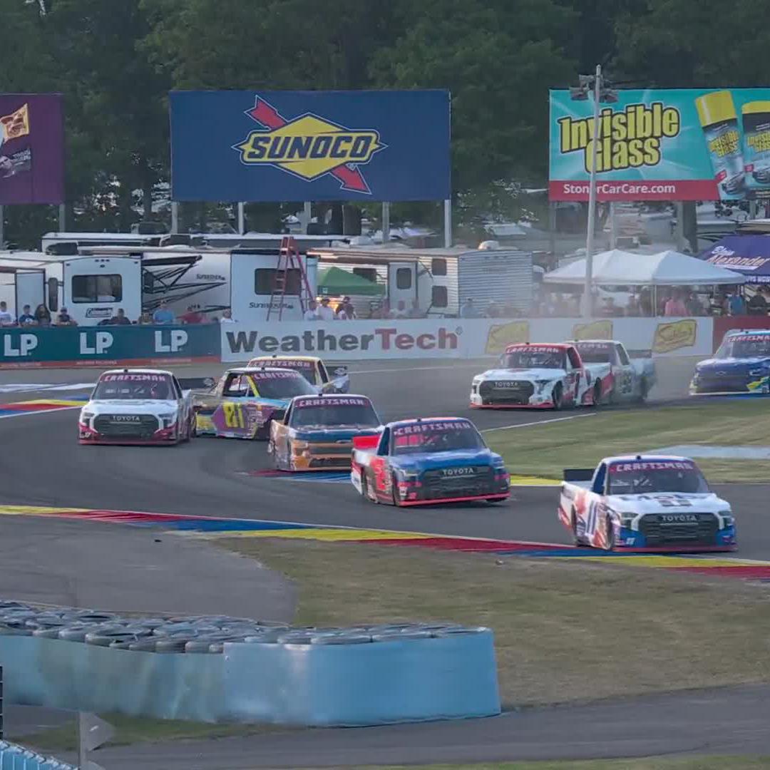We'll head to double overtime after this incident involving multiple trucks.