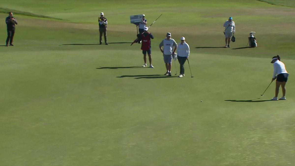 5 and 4! Golf Australia ⛳️'s Ella Scaysbrook 🇦🇺 cruises into U.S. Women's Amateur semifinals.