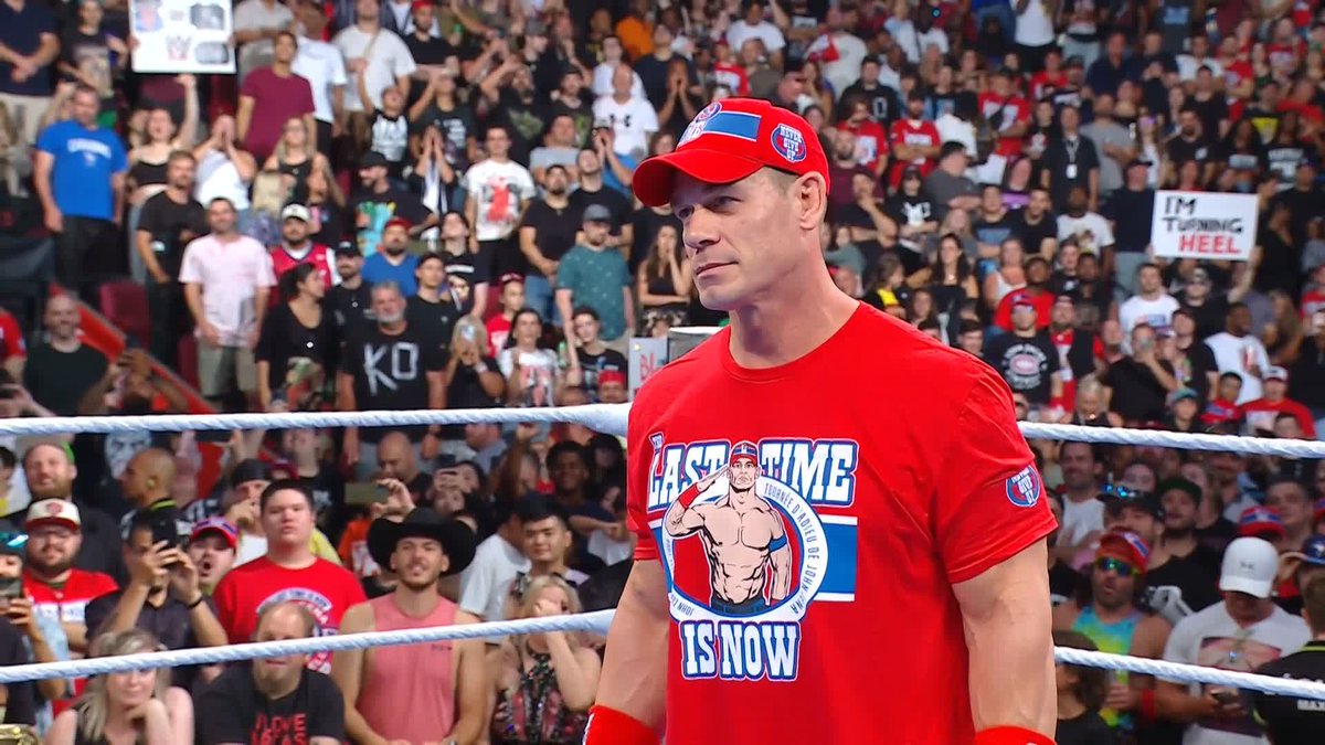 IN HIS LIFE?! ๐ John Cena is going off!