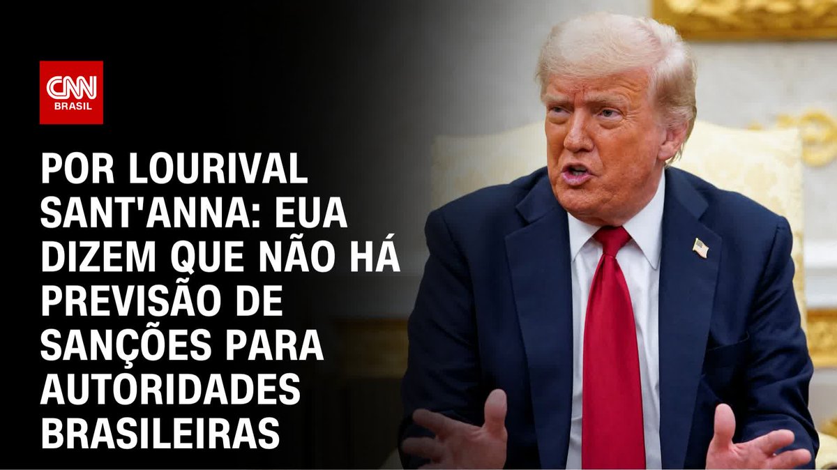 Por Lourival Sant'Anna : EUA não planejam novas sanções a autoridades do Brasil; assista #CNNPrimeTime