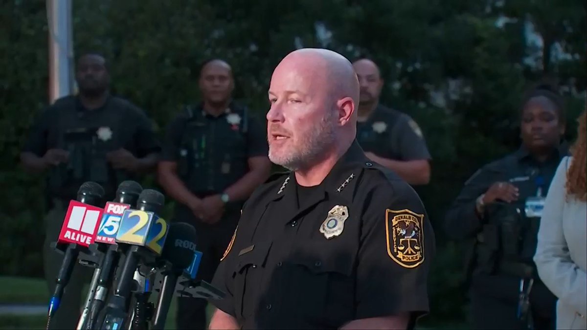 BREAKING: Interim DeKalb County Police Chief confirms one officer was killed responding to a shooting near Emory University in Atlanta "He gave his life with a commitment to serve others, and he should be respected for that."
