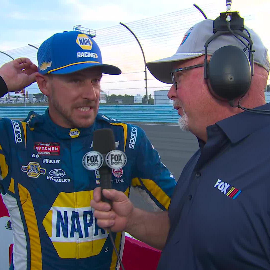 Best career road-course finish (P2) and 10th top-10 finish in the last 11 races for Daniel Hemric!