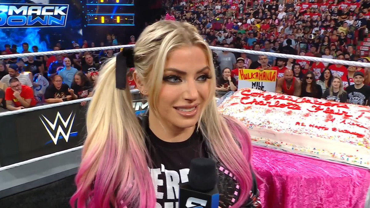 Happy Birthday, Lexi (Kaufman) Cabrera! 🎂 Charlotte Flair really went out of the way for someone who ISN'T a friend... 😂