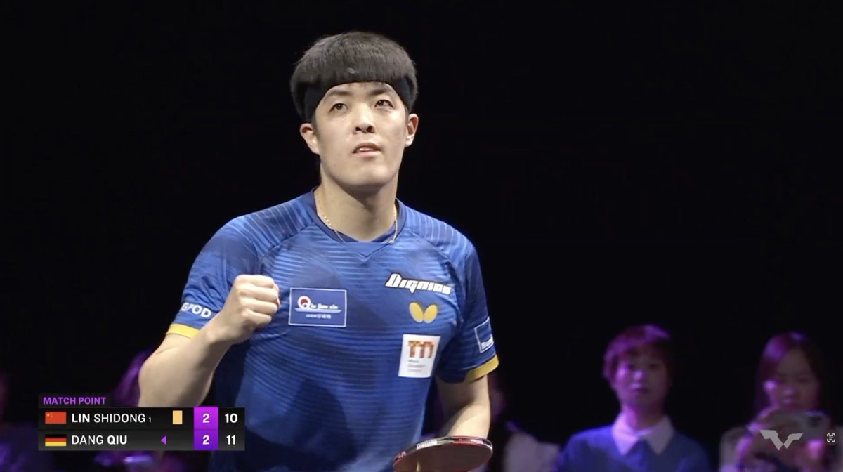 世界ランク1位が2回戦で敗れる..😱😱 ドイツのペンホルダー チウ・ダンが激戦を制す🔥 #WTTチャンピオンズ横浜🇯🇵 男子シングルス2回戦 🇩🇪チウ・ダン 3-2 林詩棟🇨🇳 13-11/4-11/6-11/11-6/12-10 #テレ東 午後12:15 #BSテレ東 夜9:00 放送! 📡U-NEXTで日本人戦独占LIVE配信 ▶️