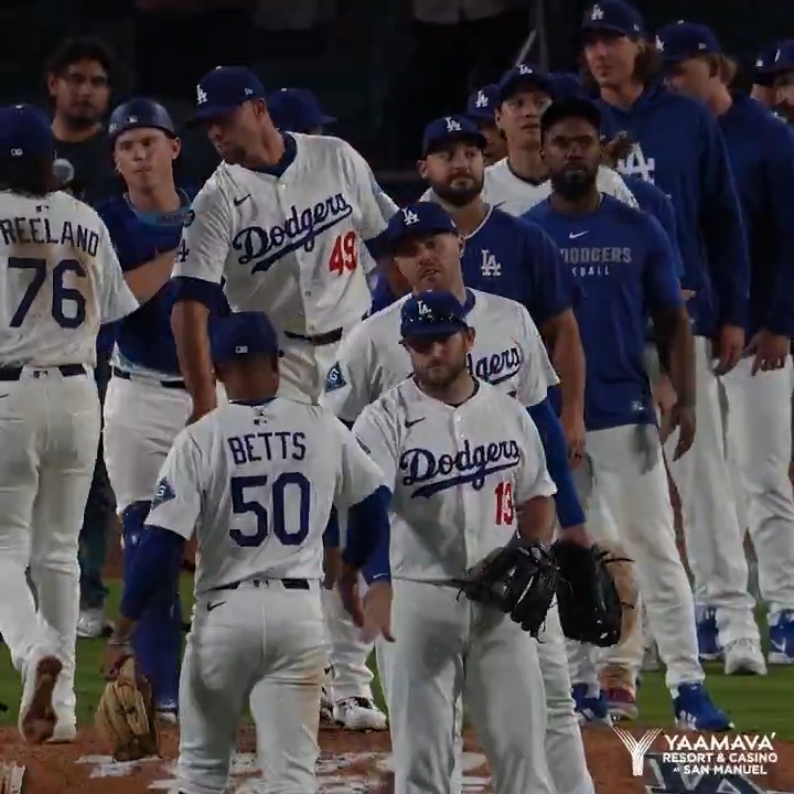 Victory formation! Dodgers x Yaamava' Resort & Casino