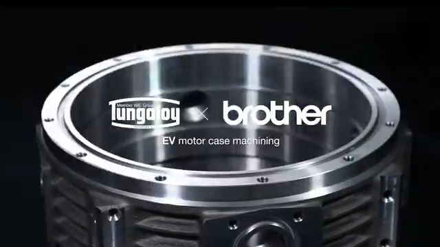 With - Tungaloy × brother 切削工具メーカーのタンガロイ、機械メーカーのbrother様の切削加工コラボレーション動画です✨ EVモーターケース加工の様子を是非お楽しみください‼️