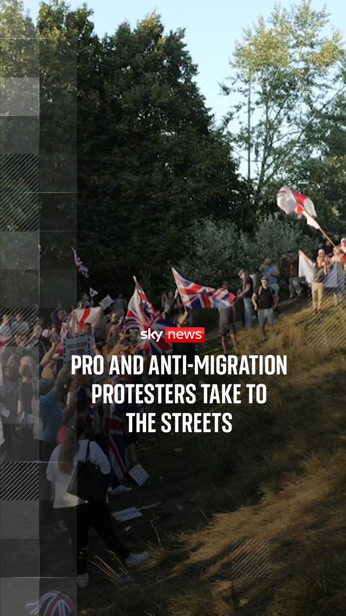 Demonstrations and counter-protests over the issue of housing migrants have taken place. Jason Farrell spoke to both sides of the migration debate in Norfolk.