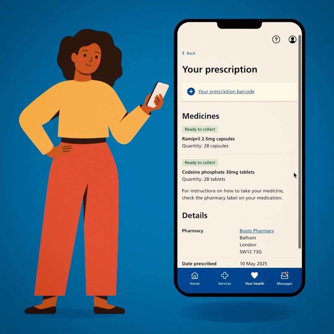 🌟 The NHS App is helping hundreds of thousands track their prescriptions. 📲 The new feature we launched in May allows people to see when their prescription is ready to collect or out for delivery. ⏩ We're shifting the NHS from analogue to digital.