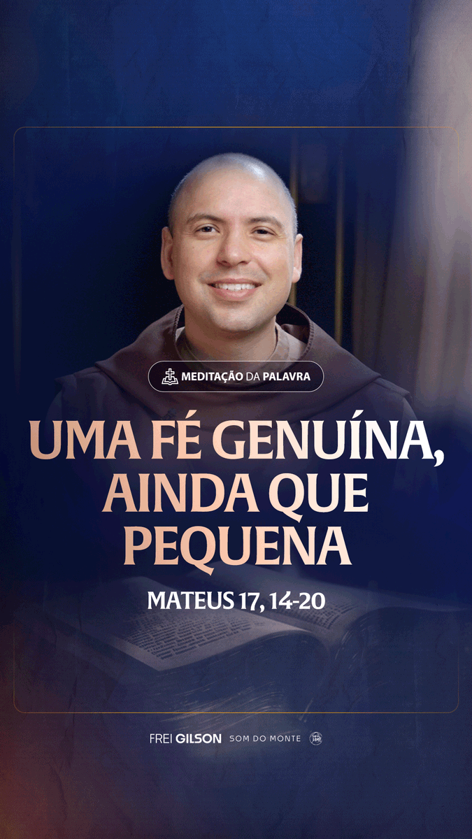 Uma fé genuína, ainda que pequena | (Mateus 17, 14-20) #2432 Passagens Complementares: Romanos 4,20-21 I Coríntios 2,5 Mateus 7,24-25
