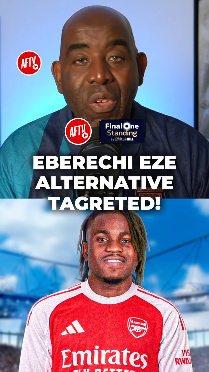 Arsenal have sounded out the Eberechi Eze 𝐚𝐥𝐭𝐞𝐫𝐧𝐚𝐭𝐢𝐯𝐞? 🇳🇬👇 Enter Final One Standing on William Hill for your chance to win £500K - it's free to play! 👉 #ad 18+. UK & Ireland Only. Please gamble responsibly. GambleAware. #TransferDaily