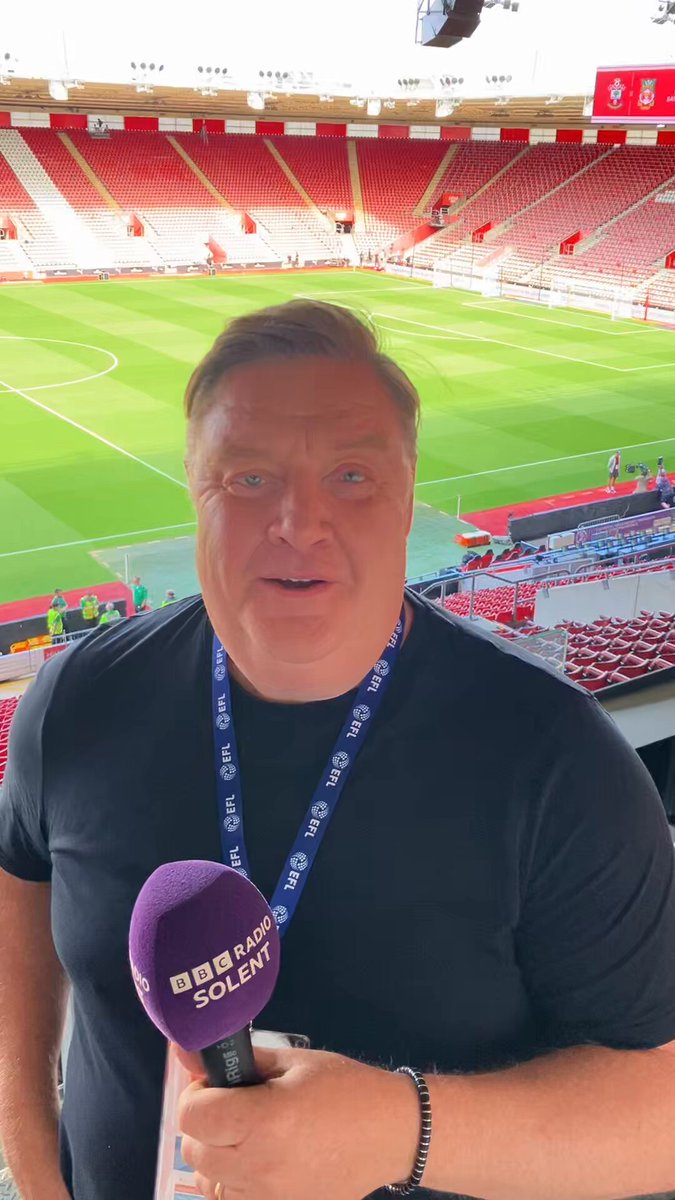 Good morning from St. Mary’s! #SaintsFc (I make no apologies for being annoyingly positive. It’s August!!)