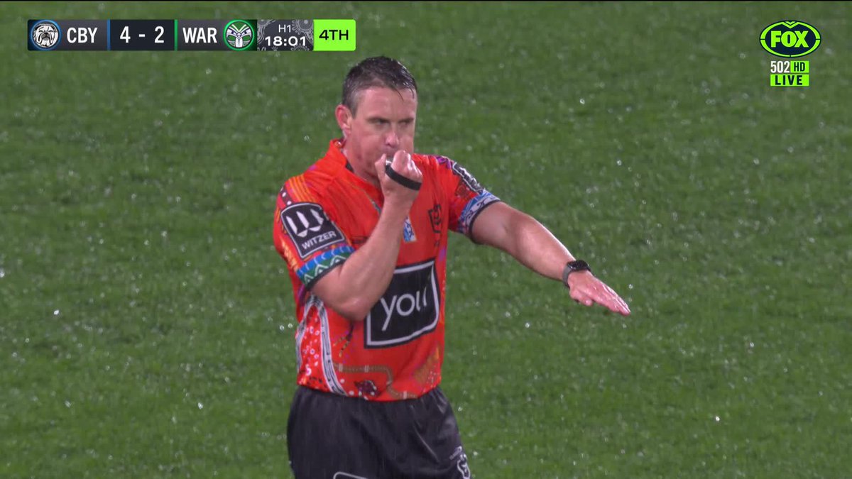 "If I'm a Warriors fan I'm lodging some what of a protest." 👀 📺 Watch #NRLBulldogsWarriors LIVE on ch.502 or stream on Kayo: ✍️ BLOG 🔢 MATCH CENTRE