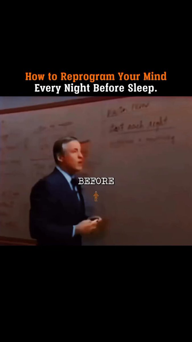 Do this to Re-program Your Mind Every Night Before Sleep🤯‼️