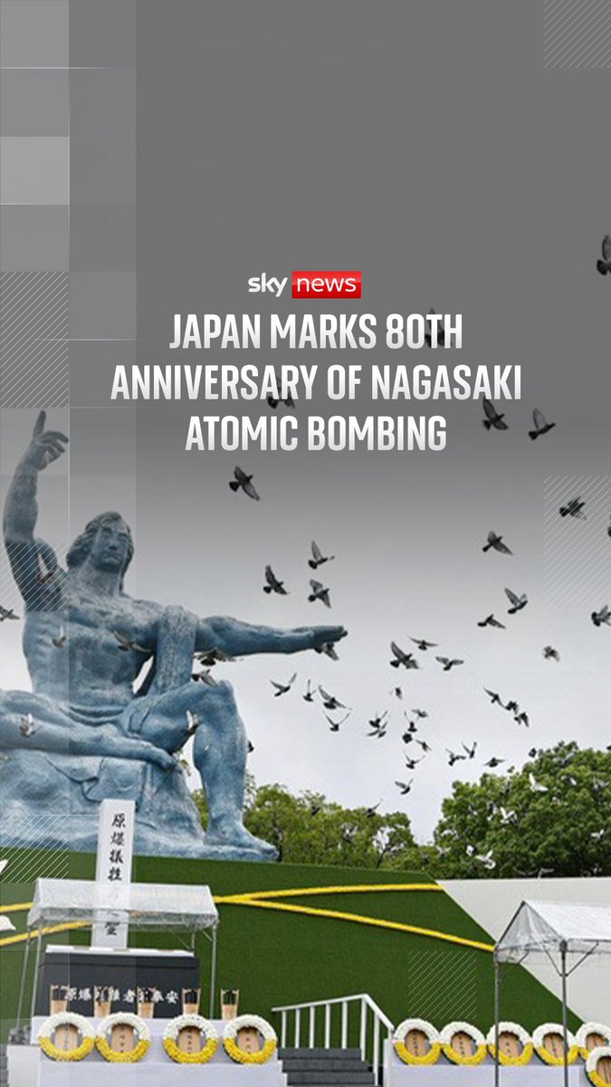 Thousands bowed their heads in prayer in Nagasaki to mark the 80th anniversary of the city’s atomic bombing. After a moment of silence at 11:02am, marking the time of the blast, Nagasaki mayor Shiro Suzuki urged world leaders to take concrete steps to abolish nuclear weapons.