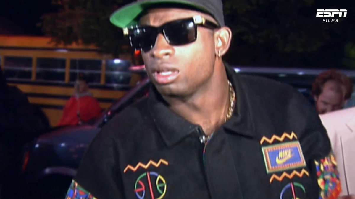 Deion Sanders suited up for two leagues in one day 😎 30 for 30: ‘Deion’s Double Play’ (🎥: NFL)