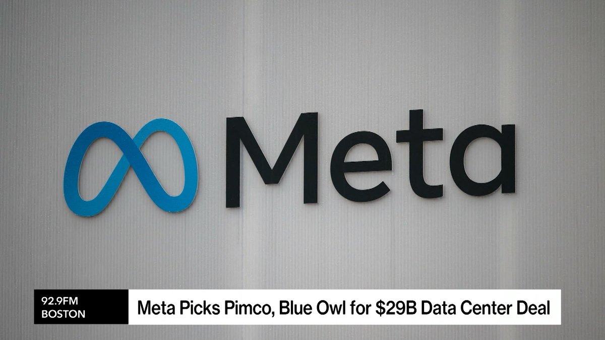Meta Platforms Inc. has selected Pacific Investment Management Co. and Blue Owl Capital Inc. to lead a $29B financing for its data center expansion in rural Louisiana as the race for AI infrastructure heats up.