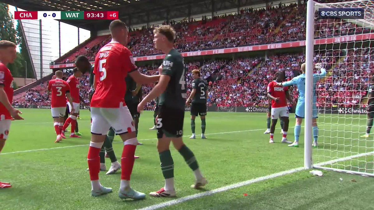 LATE DRAMA AT THE VALLEY 👀 Harvey Knibbs slots it home to snatch the win for Charlton in the dying moments 💥