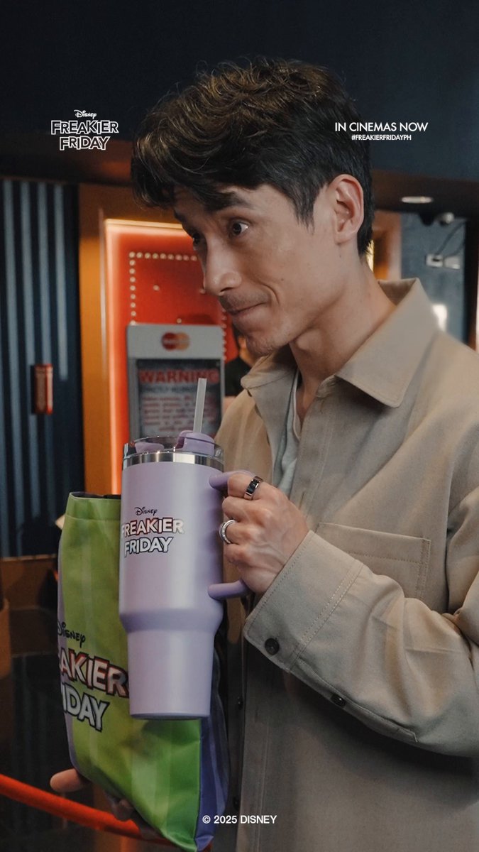 Manny Jacinto in ‘Freakier Friday’ promo for Disney Studios PH.