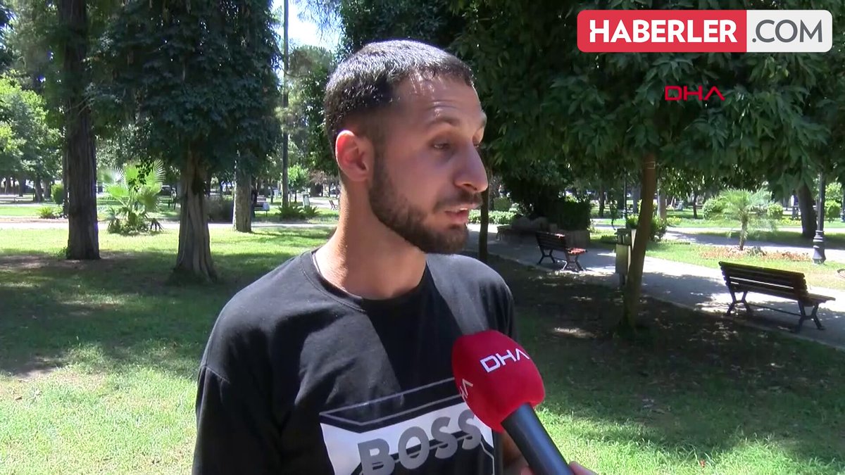 Sıcaktan bunalan Adanalı vatandaş: "Namusuma sıcaktan halüsinasyon görüyoruz."