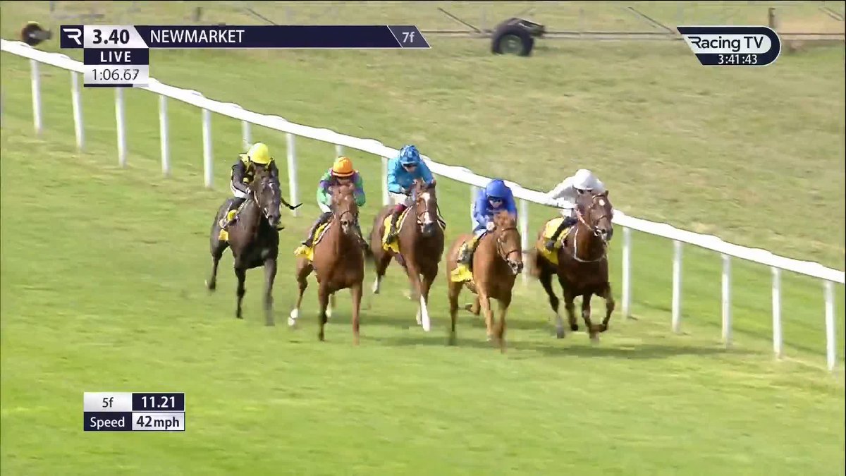 ๐๐๐ง๐๐ ๐๐จ ๐๐ก๐ ๐๐ฎ๐ฌ๐ข๐ strikes a winning chord in the Newsells Park Stud Sweet Solera Stakes Newmarket Racecourse ๐ต Billy Loughnane | Godolphin