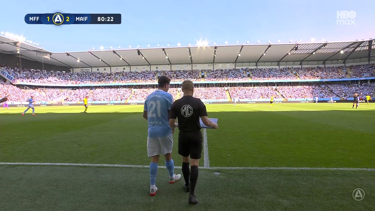 Stefano Vecchia är tillbaka i spel efter nästan ett och halvt års frånvaro 👏 📲 Se matchen på HBO Max
