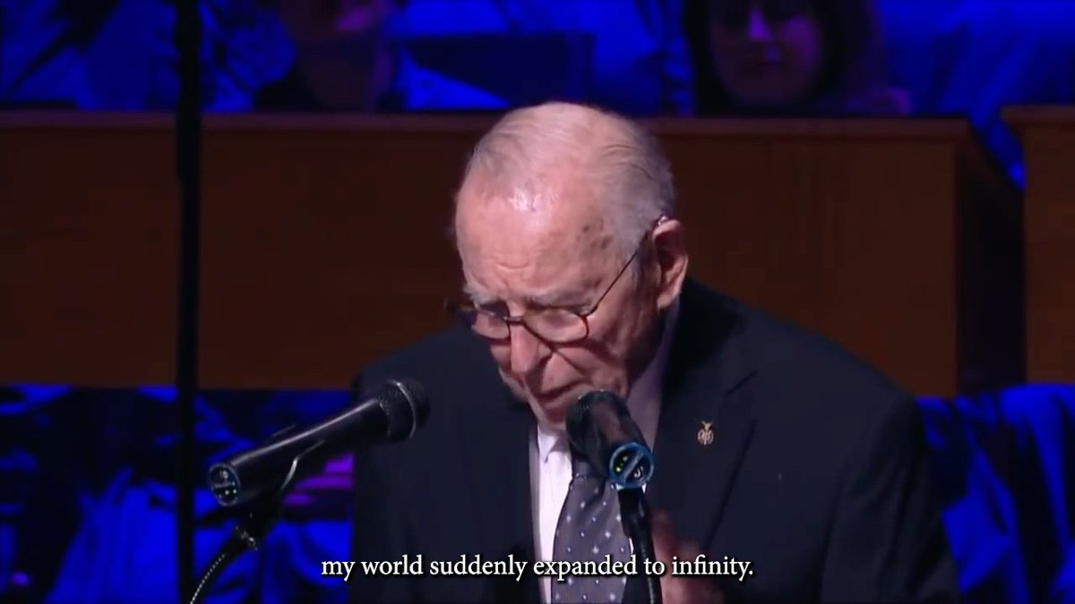 In 2018, Jim Lovell reflected on seeing the Earth from lunar orbit for the first time at our Spirit of Apollo event celebrating the 50th anniversary of Apollo 8. Ad astra, Captain Lovell. Read more of his reflections on Apollo 8: