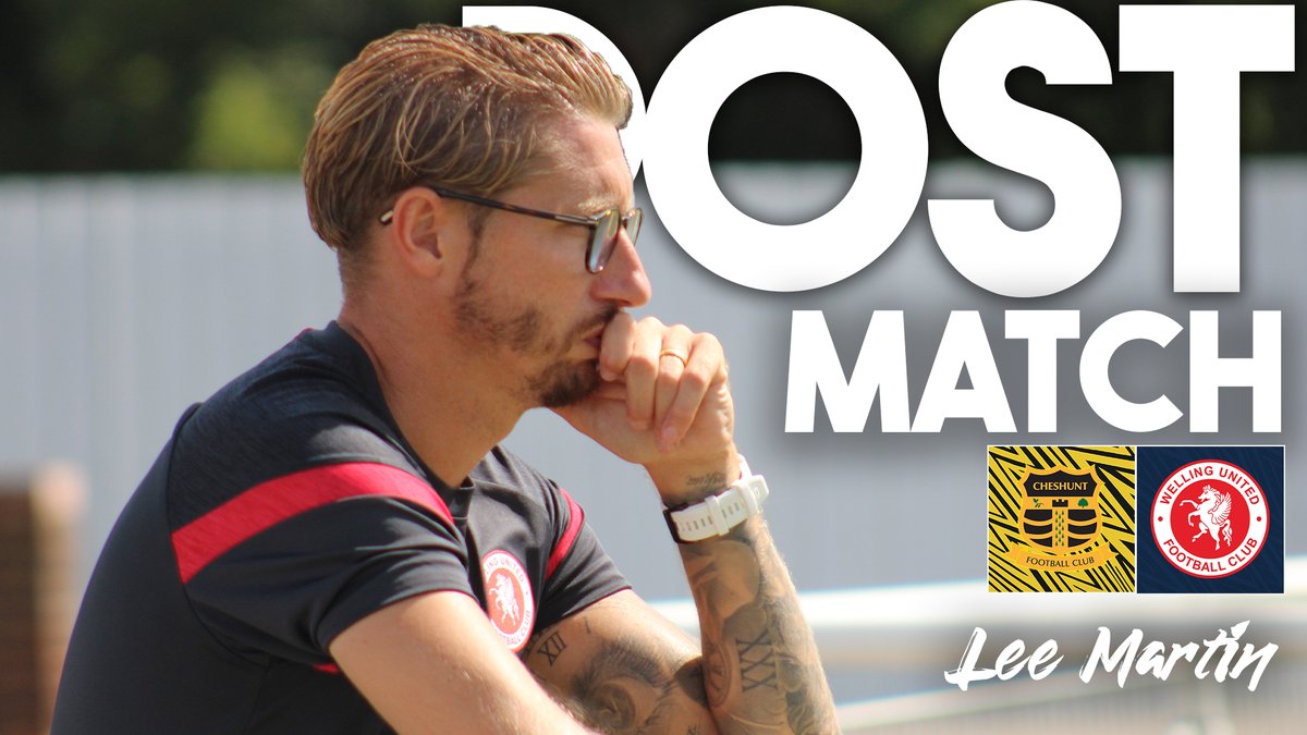 💬 Wings boss Lee Martin discusses the opening-day defeat at Cheshunt… #WeAreWings🪽