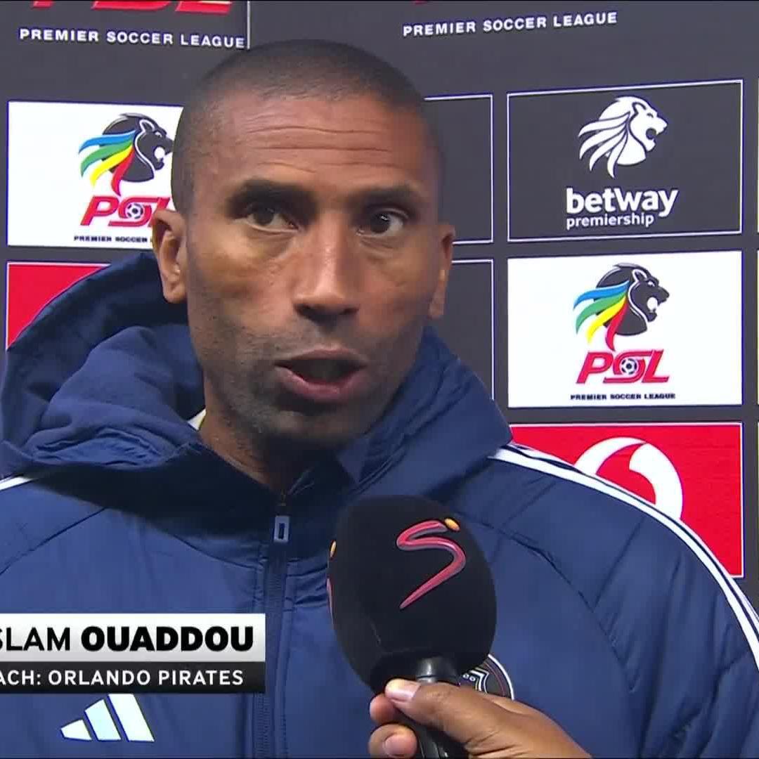 "We have to believe" 🎙️ Abdeslam Ouaddou's post-match thoughts 👇 #BetwayPrem | #SSDiski