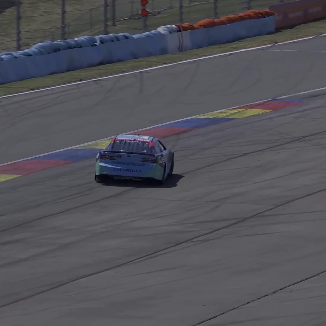 Carson was dirt-trackin' that thing! 😳