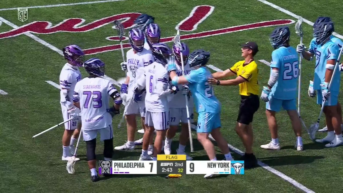 Philly vs. New York is getting chippy 👀 📺 ABC/ESPN+
