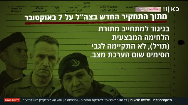 תחקיר הטבח - גילויים חדשים: כך הגיב ראש אמ"ן להדלקת הסימים, והשיחה בין איש השב"כ לקצין באוגדת עזה. Ayala Hasson. מפרסמת פרטים חדשים #מהדורתכאןחדשות