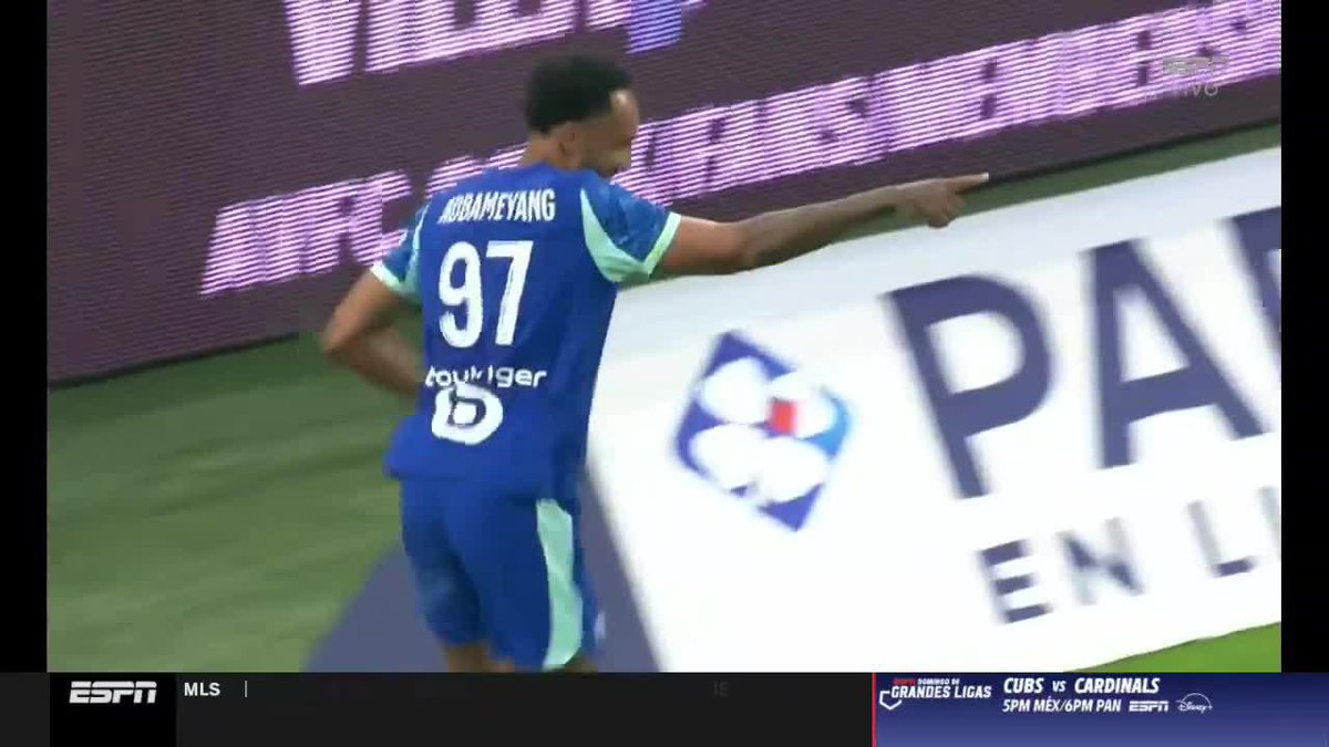 La asistencia de Amir Murillo para el gol de Aubameyang 🏹 La potencia que tiene en esa zurda 🔥