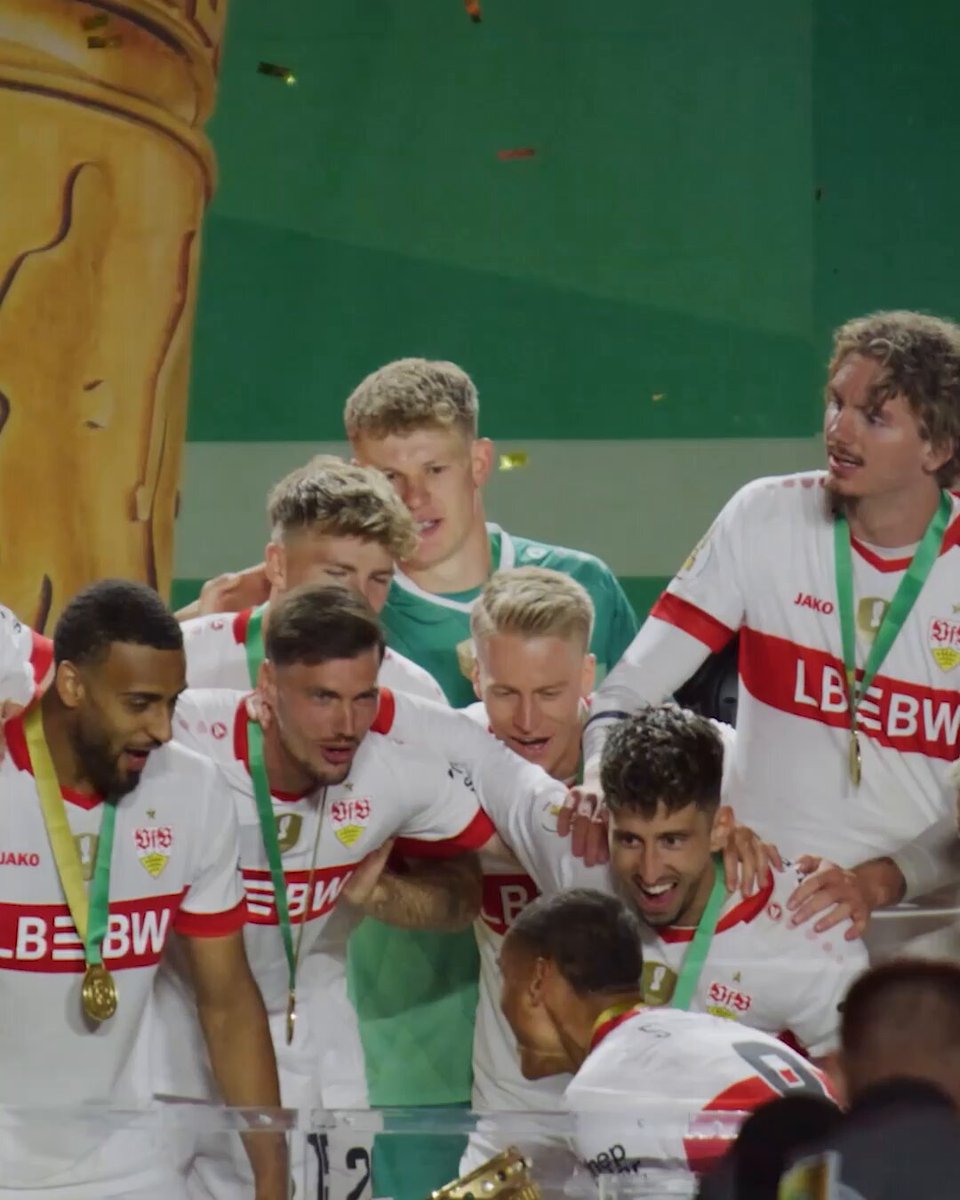 Für immer ein Teil unserer Geschichte! 🤍❤️ Doppelpack im DFB-Pokalfinale, Torschütze in der Relegation, Vizemeister und mit dir durch Europa in der Champions League – Erinnerungen, die für immer bleiben! #VfB | #MerciEnzo