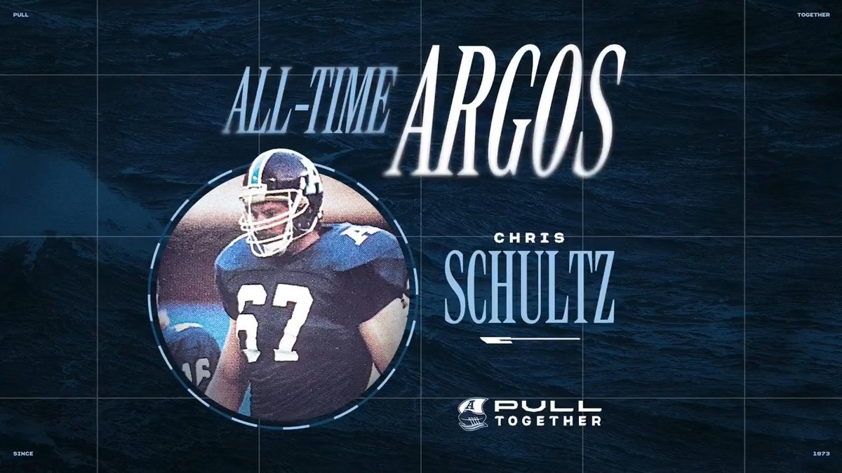 A giant in stature and in heart! Chris Schultz left an unforgettable mark on our team and our game. Today, we honour him as an All-Time Argo๐