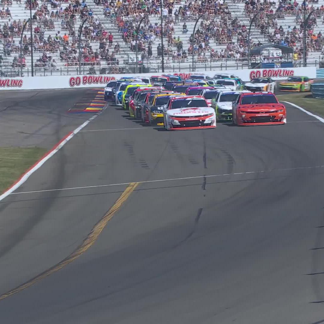 Time to go racing at The Glen. The green flag is waving and we are underway on The CW Sports!