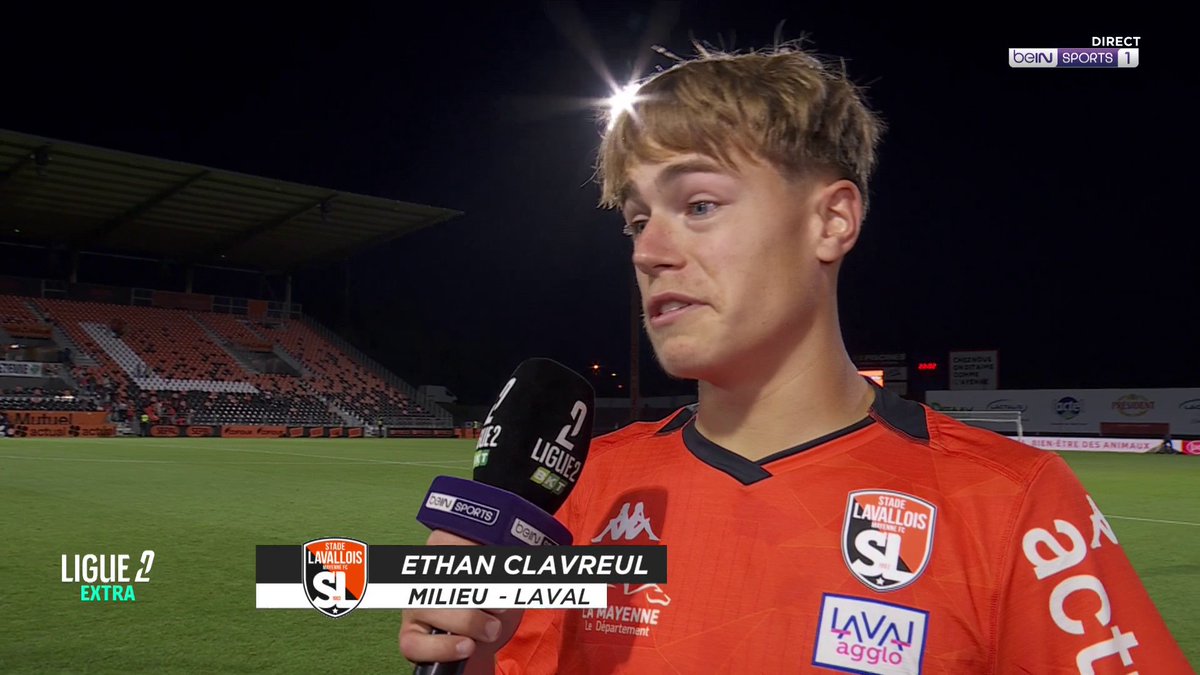 [LIVE] ⚽️ #Ligue2BKT 🎙️ Ethan Clavreul : « Quand je marque, je ne sais même pas quoi faire […] je n’entends plus rien. » #interview