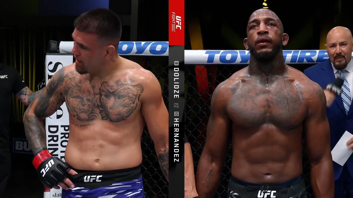 We go to the scorecards! 📝 Eric McConico Jr. wins by split decision to start #UFCVegas109!
