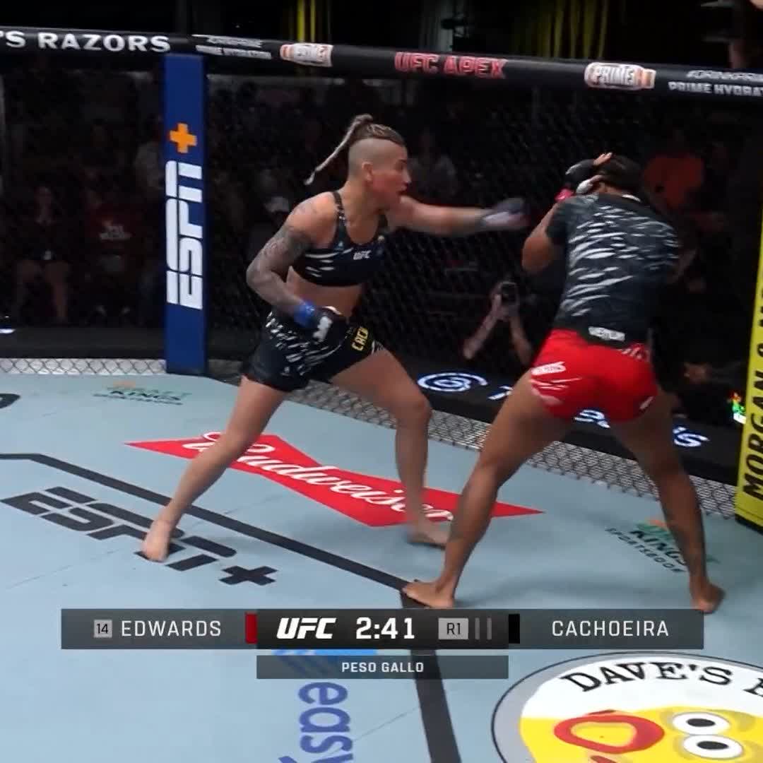 Qué locura !! 🇵🇦 Joselyne Edwards #UFCvegas109