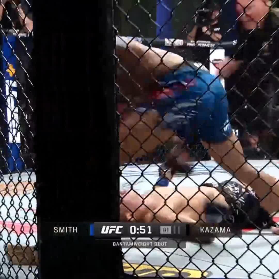 PICKED HIM UP &amp; PUT HIM OUT! 🤯🤯🤯 Elijah Smith with a potential KNOCKOUT OF THE YEAR! [ #UFCVegas109 | LIVE NOW on ESPN &amp; ESPN+ ]