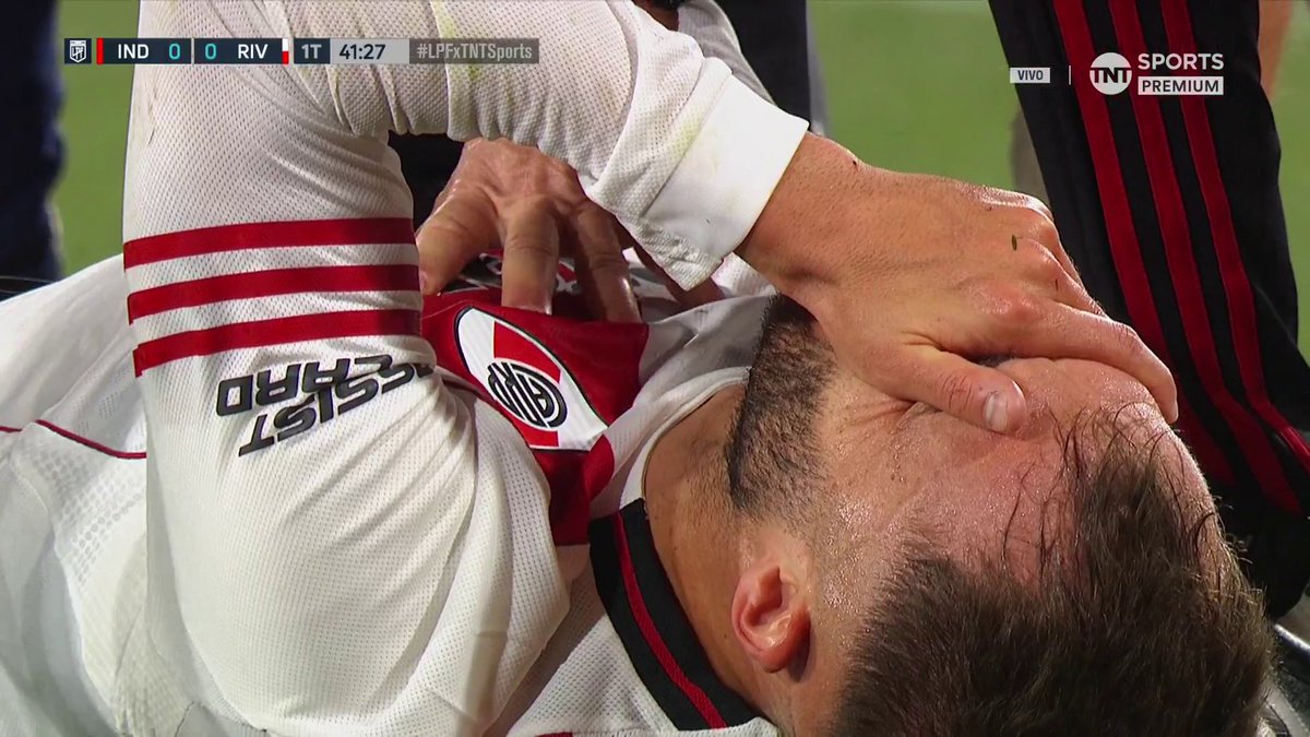 "Pezzella": Porque salió lesionado del partido de River ante Independiente