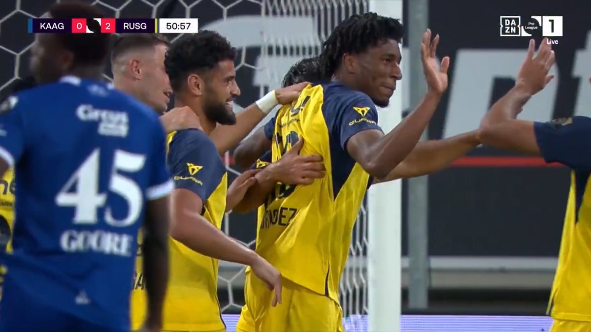 Kevin Rodríguez cumplía mañana 365 días sin anotar por la liga de Bélgica. Hoy rompió su sequía. Su último gol fue el 10 de agosto de 2024 ante Westerlo.