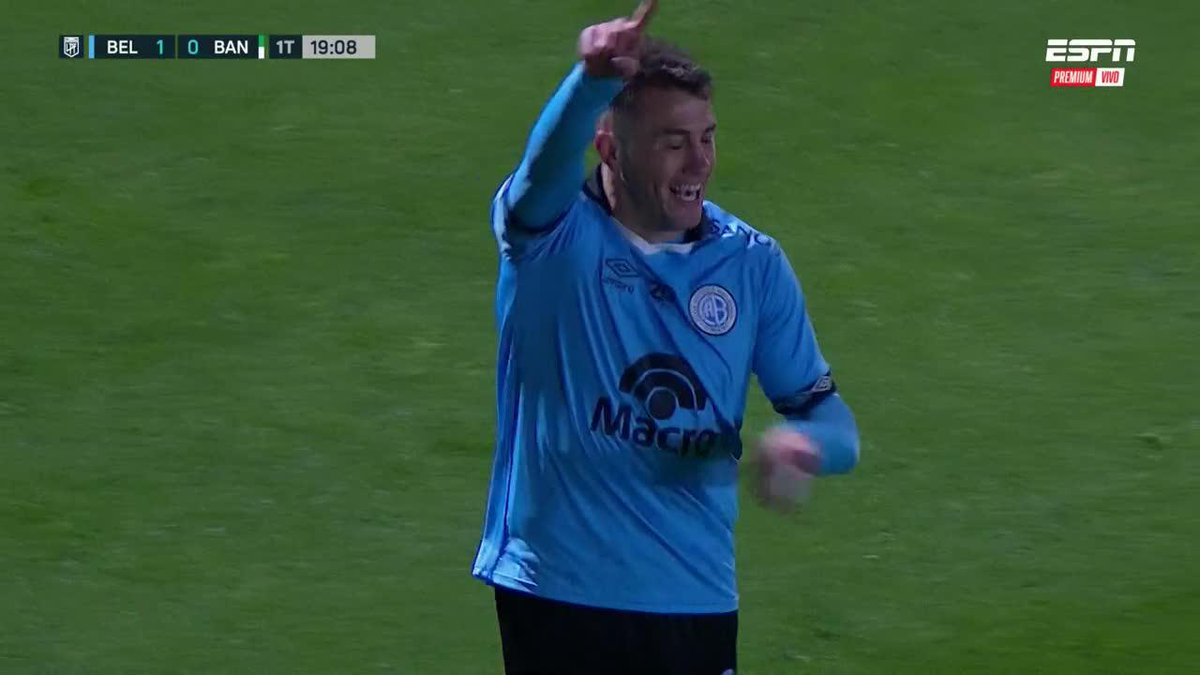 ARRIBA EL PIRATA: Compagnucci puso el 1-0 de Belgrano vs. Banfield en el Gigante de Alberdi por el #TorneoClausura. 📺 ESPN Premium | Suscribite al Pack Fútbol en