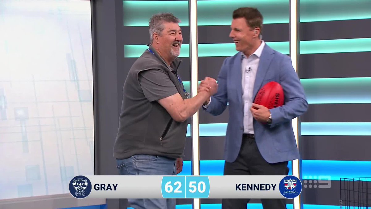 After Matt Kennedy's shocker in the handball, our cameraman Dave was overheard saying he could do better ๐
So we put him to the test ๐ค #9AFLSFS | Watch on Nine & 9Now ๐ฅ๏ธ
